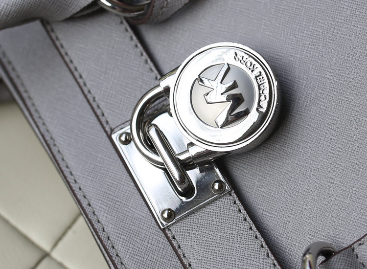 厂家直销 MK 2014新款 Hamilton 中号锁头包 原版皮 大象灰