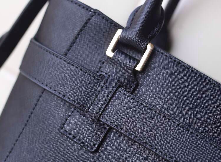 MK包包批发 黑色进口顶级十字纹牛皮 2014秋冬新款锁头包 真皮女包